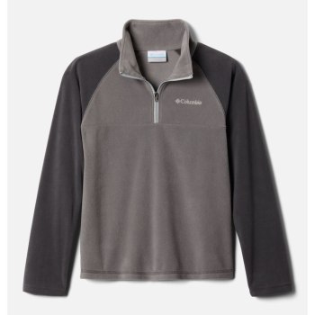 Columbia Glacial Fleece 1/4 Zip, Pullover Grises Para Niño | 135908-LZF